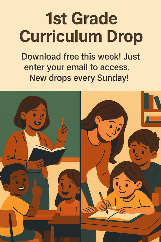 📚 Week 1 – 1st Grade Curriculum Drop
